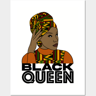 Black Queen Melanin Poppin Black History Gift Posters and Art